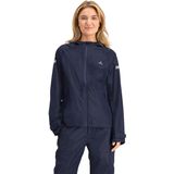 NOMAD® Premium Regenjas Dames | S | Dark Navy | Zeer Waterdicht 15.000 Waterkolom | Getapete Naden | Zeer Ademend 10.000 g/m² | Jas met Capuchon