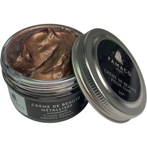 Famaco Creme de Beaute schoensmeer- 50ml - metallic bronze cuivre (393)