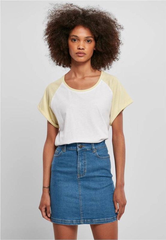 Urban Classics - Contrast Raglan - T-shirt - Dames