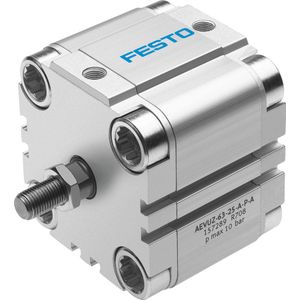 Festo Compacte Cilinder 50mm Boring 25mm Slag Enkelwerkend - 157285 - P2G5D
