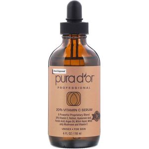Pura D'or - Vitamine C Serum - 20% - 118ml