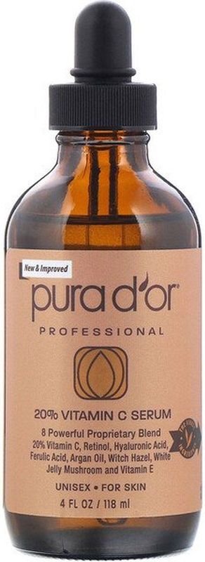 Pura D'or - Vitamine C Serum - 20% - 118ml