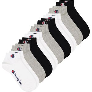SOKKEN 9 paar Champion Quarter sokken, maat. 35 - 46 Unisex sneaker korte sokken