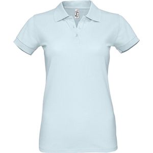 SOLS Dames/dames Perfect Pique Poloshirt met korte mouwen (Romig Blauw)