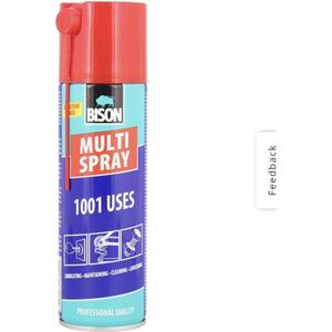 Bison Multispray / Smeren / Schoonmaken / Onderhoudsspray / Losmaken