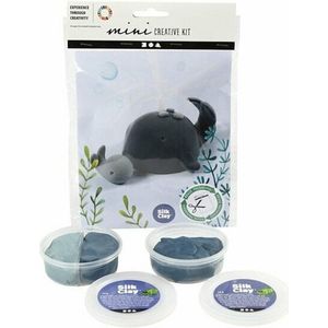 Creative Mini Kit - Kinder Knutselset - DIY - Walvis Met Kalf Maken - 2 sets