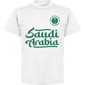 Saudi-Arabië Team T-Shirt - Wit - L