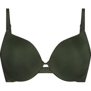 Hunkemöller Dames Lingerie Voorgevormde push-up beugel bh Lea - Groen - maat A75