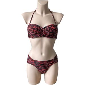 Shiwi - Havana - strapless bandeau bikini set - bruin / zwart - maat 40 B/C + 40 / 80B/C + L