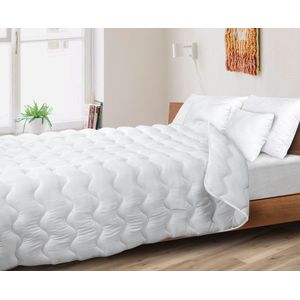 Dekbed - 155x220 cm - Anti-allergische Microvezel - Siliconen Vulling