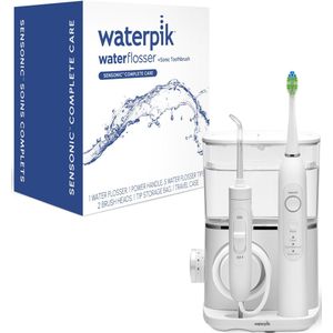 Waterpik - Sensonic Complete Care - Water Flosser en Oplaadbare Elektrische Tandenborstel - Wit