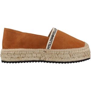 Yellow - Aurora - Espadrilles - Bruin - Dames