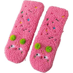 Slaap sokken - thuis vloer sokken - dames slippers zachte sokken winter zachte warme dikke stijl leuke slippers comfortabele zachte home slapen zachte sokken