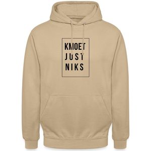 Kmoet Just Niks | Antwerp Dialectkledij Hoodie Unisex