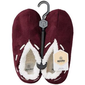 Apollo - Spaanse Sloffen - Bordeaux Rood - Polyester
