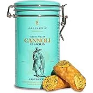 Bella Vita Cannoli di Sicilia fleur de sel e Caramel - Cannoli - Italiaanse koekjes - Geschenk - Verjaardagskado - Kerstkado -