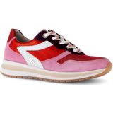 Gabor - Nette Schoenen - Rood Roze Wit - Uitneembaar Voetbed