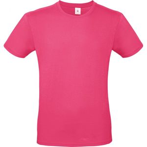 Classic E150 T-shirt B&C Collectie Fuchsia Maat XL