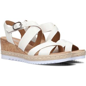 Gabor 832 Sandalen - Met Sleehak - Dames - Wit - Maat 40