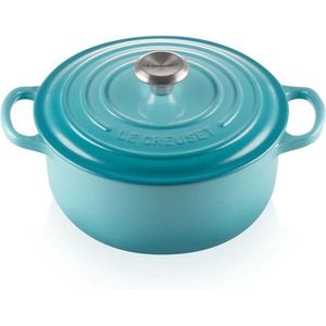 Le Creuset Braadpan Signature Caribbean Blue - ø 20 cm / 2.4 Liter