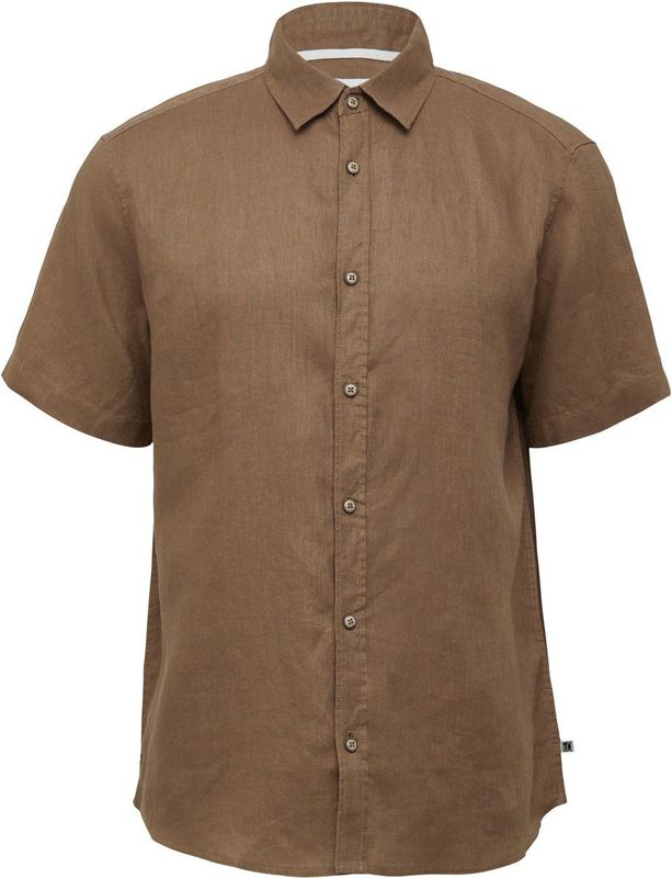 Shirt - Licht en Luchtig - Linnen Overhemd - Normale Pasvorm