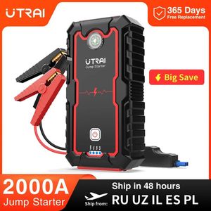 Shoppee Professionele Jumpstarter- Jumpstarter met powerbank 2.0 - Starter voor auto - boot- vrachtwagen - Starter Power Bank Draagbare Oplader - Startapparaat Voor 8.0l/6.0l - Nood Auto Batterij - Jump Starter