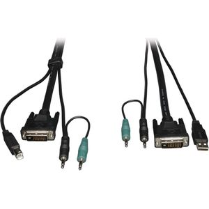 Tripp Lite P759-015 toetsenbord-video-muis (kvm) kabel 4,57 m