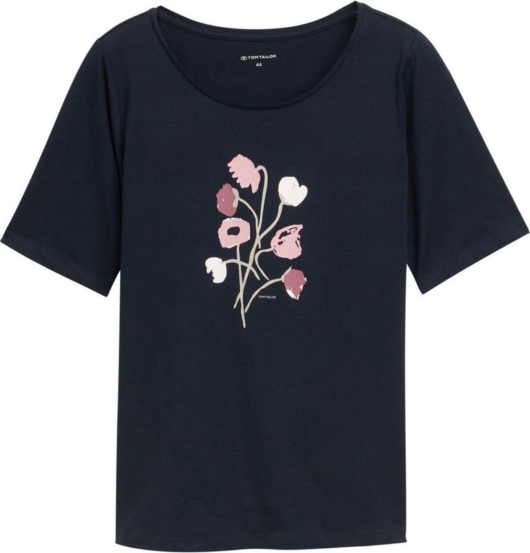 Tom Tailor - T-shirt met Print - Plus Size
