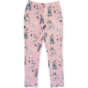 Hebe - legging - dieren - multi licht roze - Maat 86/92