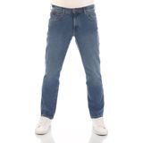 Wrangler - Texas Slim Stretch - Jeansbroek - Blauw - Slim Fit