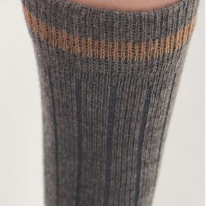 Wandelsokken van alpacawol voor dames en heren - Thermische, zachte enkelsokken van alpaca-merino-mix