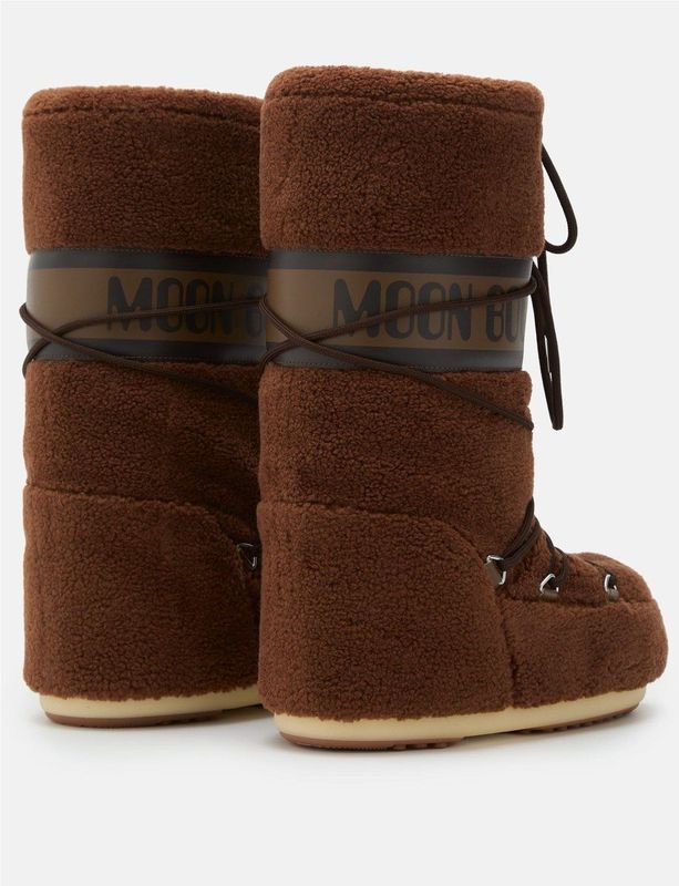 Moon Boot - Icon Fleece - Sneeuwlaarzen - Bruin