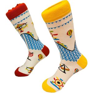 Onfeet - missmatch - kermis - draaimolen - luchtballon