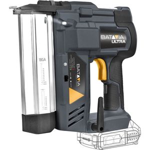 Batavia Accu 18V Tacker nietjes-en spijkerpistool - Incl. 2.0 Ah Li-ion Accu / 2.4A Oplader - geschikt voor het moeiteloos aanbrengen van spijkers tot 50 mm en nieten tot 40 mm in diverse ondergronden. - Maxxpack