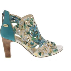 Dames Enkellaars Laura Vita Albane 048 Azur Blauw - Maat 40