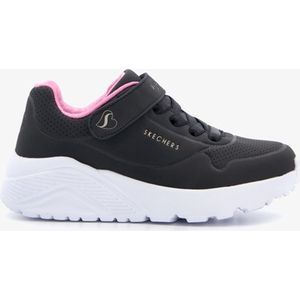 Skechers - Uno Lite - Sneakers - Zwart - Textiel