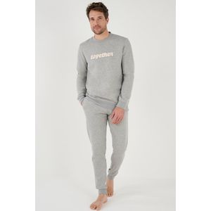 Damart - Fleece sweater Thermolactyl - Heren - Grijs - (86-93) S