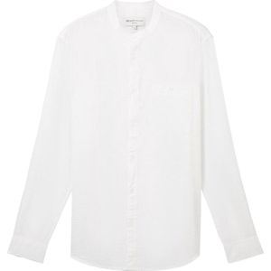 Tom Tailor Overhemd Slubyarn Overhemd 1040152xx12 20000 Mannen Maat - XL