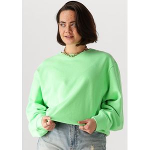 Circle Of Trust Amina Sweat Truien & vesten Dames - Sweater - Hoodie - Vest- Lime - Maat L