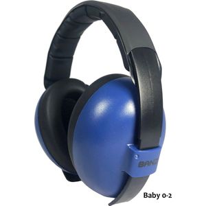 Banz - Geluidsreducerende oorbeschermers voor kinderen - Hear no Blare - Navy - maat Onesize (2-5yrs)