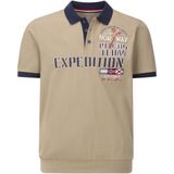 Jan Vanderstorm - ERLING - Poloshirt - Beige - Korte Mouwen