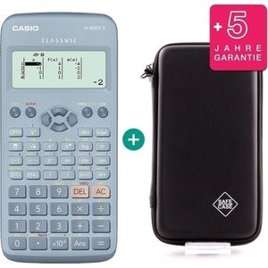 CALCUSO Basispakket zwart met Rekenmachine Casio FX-83GT X blauw