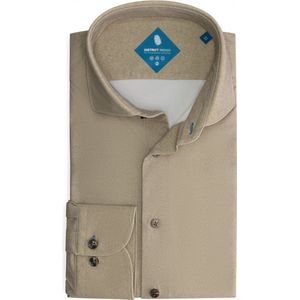 District Indigo Performance Overhemd Beige (7.32.025.742 - 346)