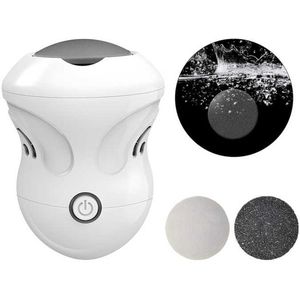 Elektrische eeltverwijderaar voor voeten, elektrische voetvijl met 2 versnellingen en exfoliërende werking, oplaadbare voetvijl met accu, voetscrubbervijl, professionele pedicure-instrumenten, voetverzorging