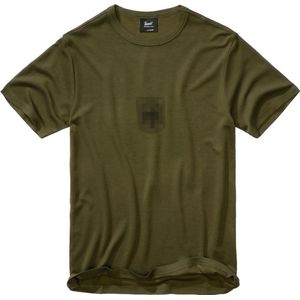 Brandit - BW Sportshirt - T-shirt - Olijf - 50% Katoen, 50% Polyamide