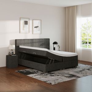 Boxspring Monaco met opbergruimte 180 x 220 cm