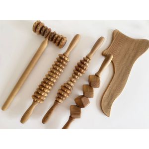 Set van 5 Maderotools voor Maderotherapie