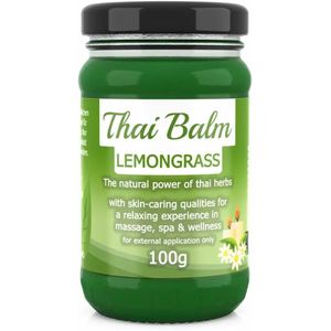 Kitama - Natuurlijke Thaise Balsem - Limoengras - Massage Olie - Gemaakt in Thailand