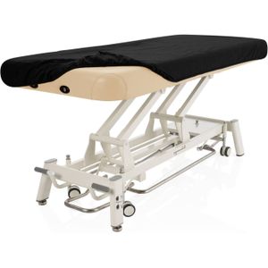 Oliebestendig hoeslaken zwart