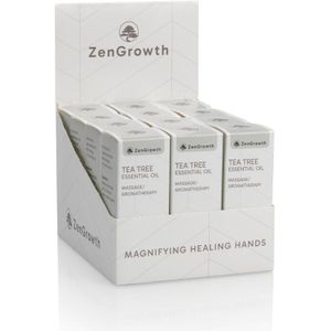Biologische Etherische Olie Tea Tree Display inclusief 12 flesjes